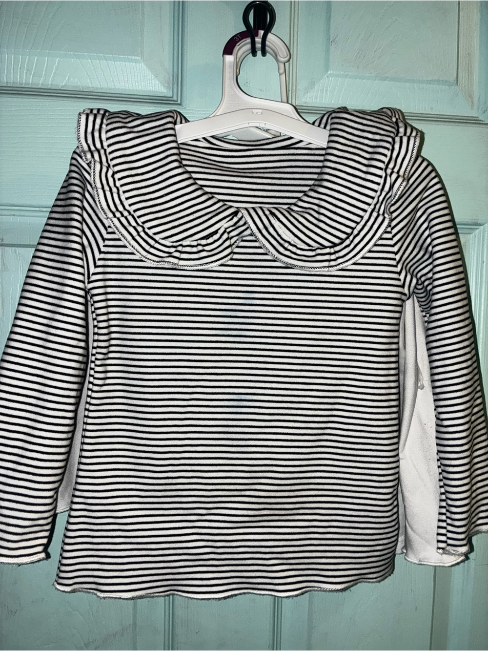 BUNDLE-Striped Peter Pan collar - 5 Peter Pan collar shirts - vest jacket&dress